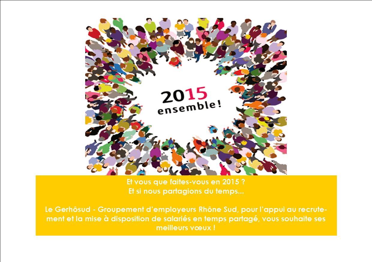 Le GERHÔSUD vous invite à sa cérémonie des voeux 2015 !