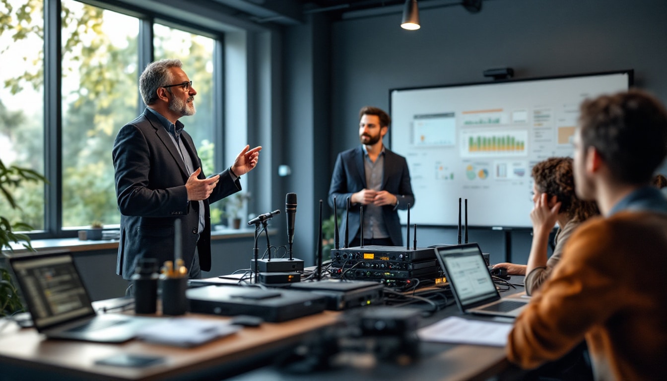 découvrez la formation hf-formations.fr et maîtrisez les techniques audio sans fil professionnelles pour des prestations de haute qualité.