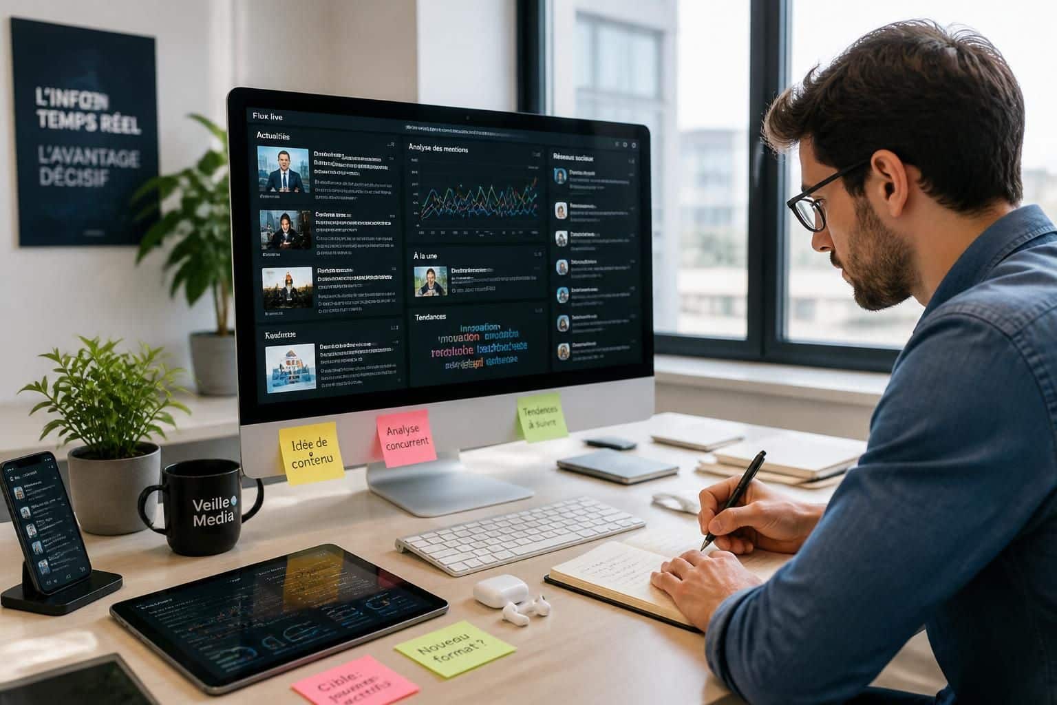tagaday est une plateforme de veille médias performante qui offre une surveillance efficace et en temps réel de l'actualité pour ne rien manquer des informations importantes.