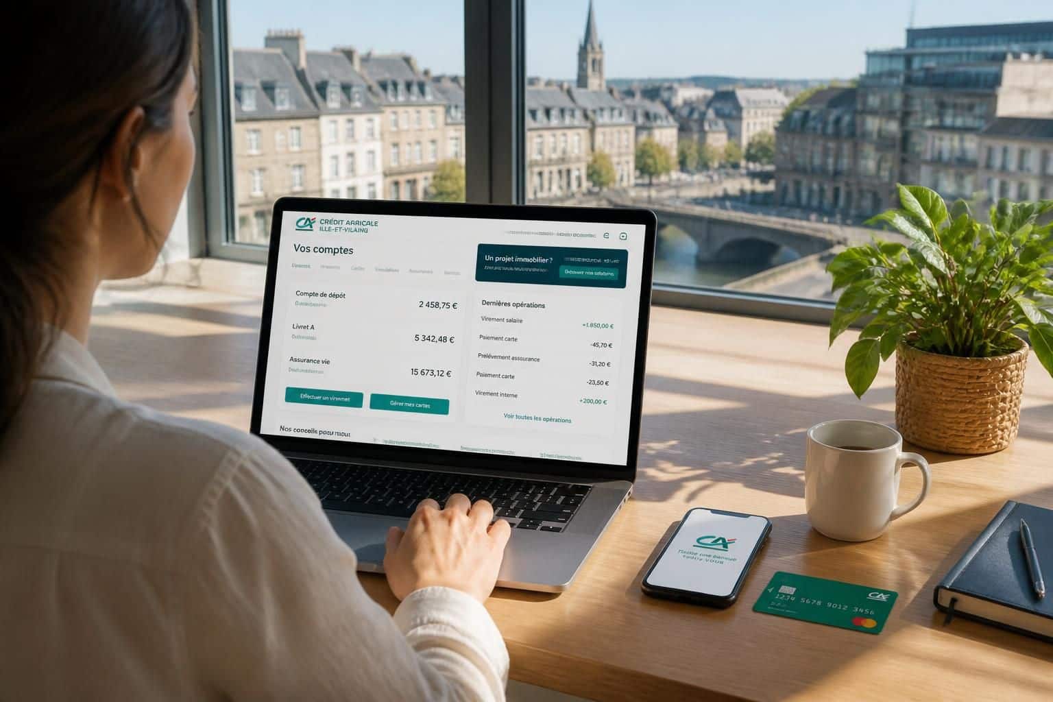 découvrez les services du ca35 crédit agricole ille-et-vilaine, accédez à votre espace client en ligne pour une gestion facile et sécurisée de vos comptes et produits bancaires.