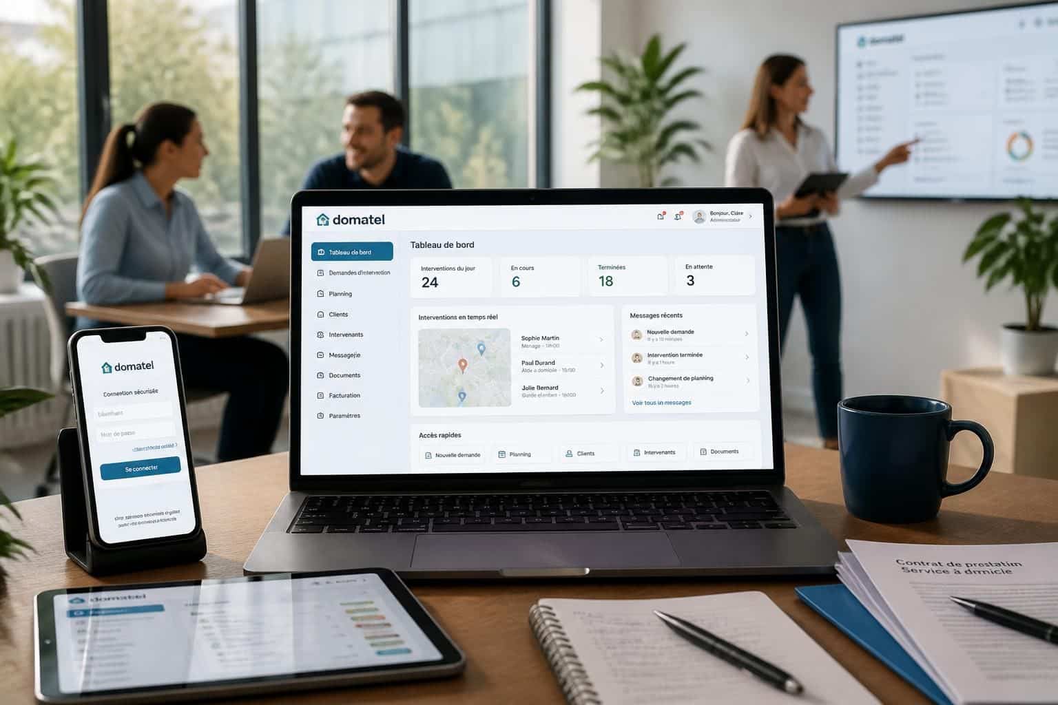 découvrez l'extranet domatel : accès sécurisé, fonctionnalités avancées et gestion efficace des services à domicile pour une expérience simplifiée.
