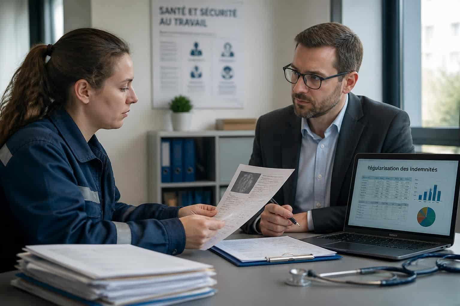 découvrez comment procéder à la régularisation des indemnités en cas de maladie professionnelle pour garantir une prise en charge adaptée et conforme aux droits des travailleurs.