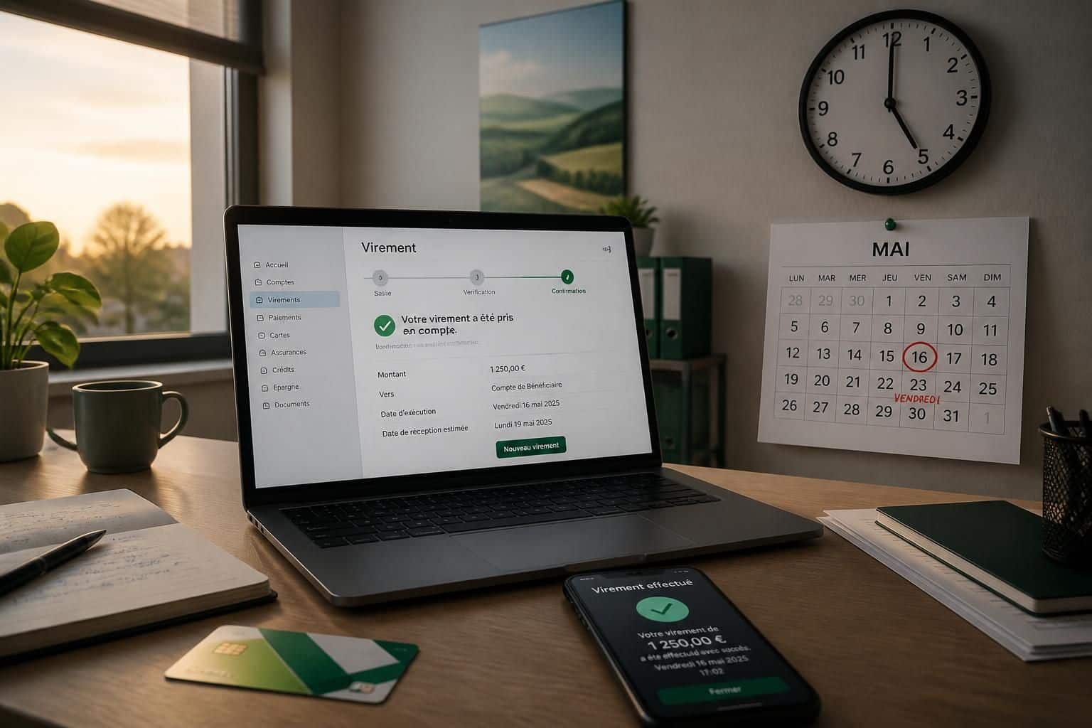 découvrez les délais et heures de réception pour un virement effectué le vendredi avec le crédit agricole. informez-vous sur les horaires de traitement et la disponibilité des fonds.
