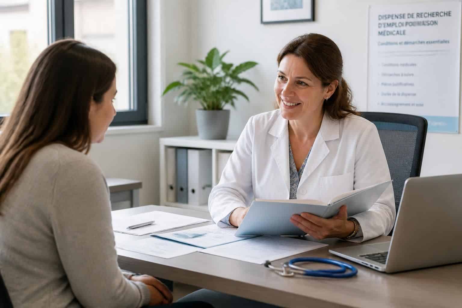 découvrez les conditions et démarches essentielles pour obtenir une dispense de recherche d'emploi pour raison médicale, afin de faciliter votre situation professionnelle.