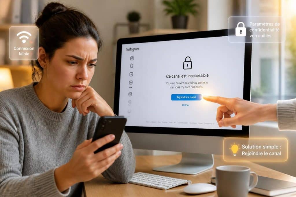 découvrez les raisons courantes qui empêchent de rejoindre un canal instagram et apprenez des solutions simples pour résoudre ces problèmes rapidement.
