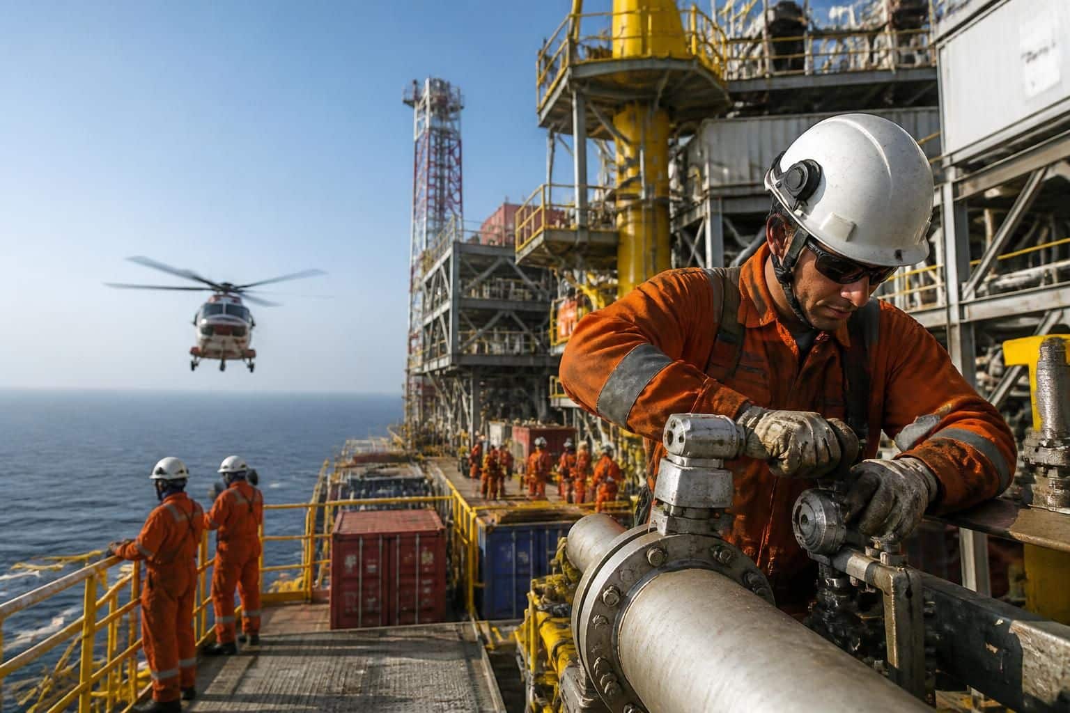 découvrez les métiers, les conditions de travail et les salaires sur une plateforme pétrolière en 2026. guide complet pour intégrer ce secteur dynamique et exigeant.