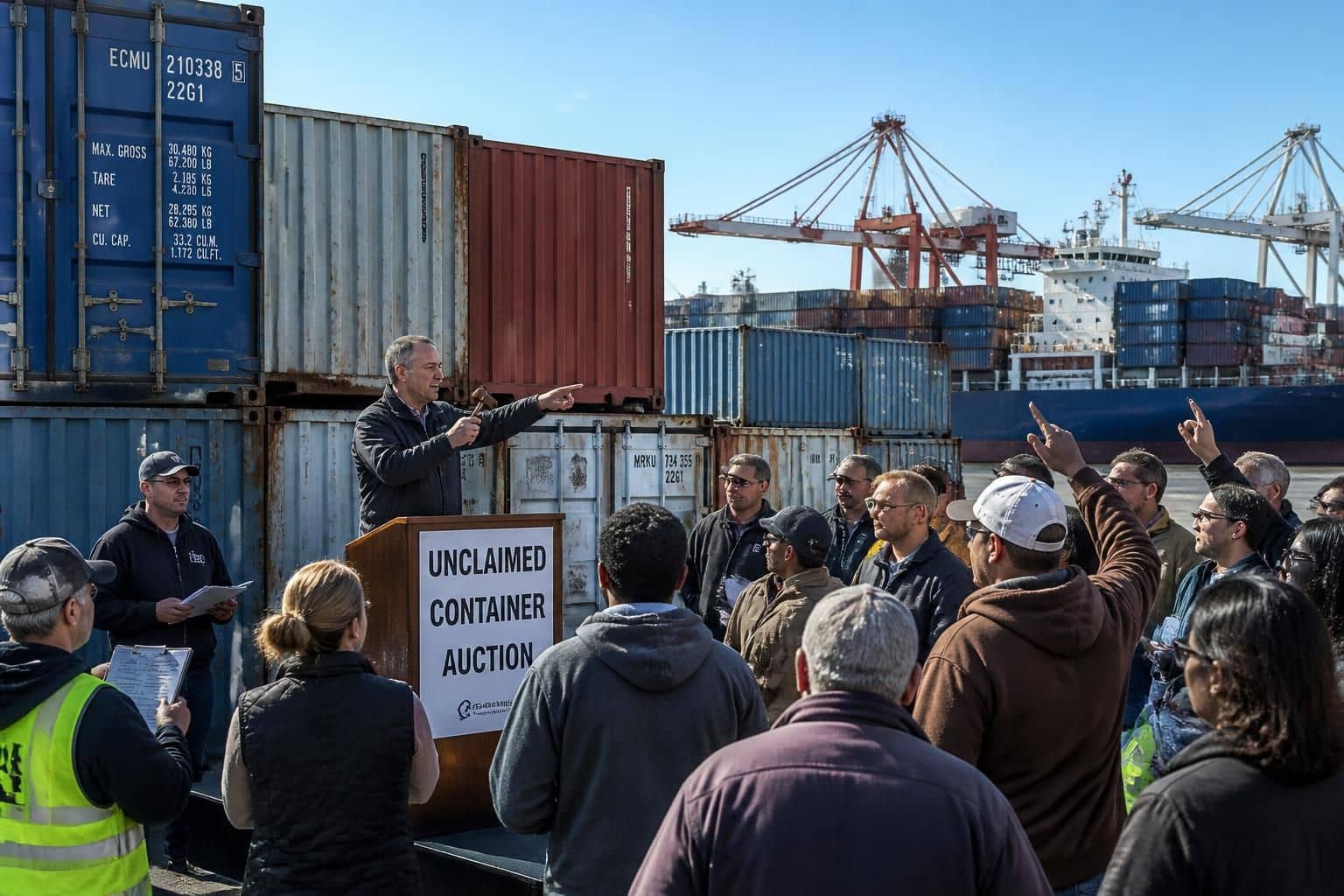 découvrez comment acheter et enchérir lors de ventes aux enchères de conteneurs non réclamés pour saisir des opportunités uniques et faire de bonnes affaires.