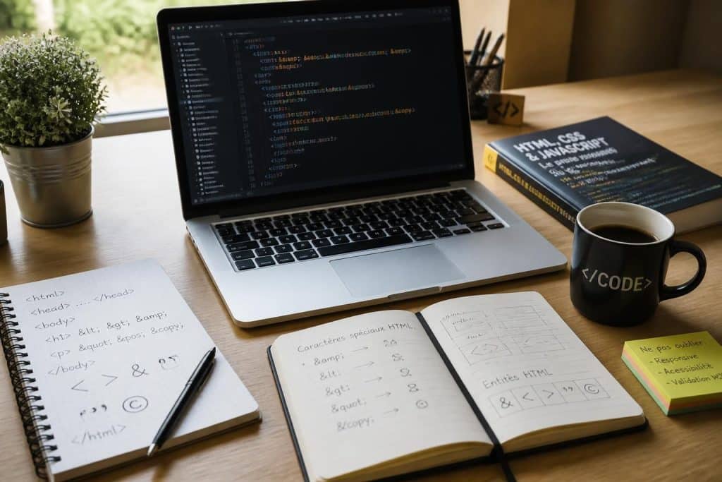 découvrez les codes des caractères spéciaux en html et apprenez leur utilisation essentielle pour enrichir vos pages web de manière simple et efficace.