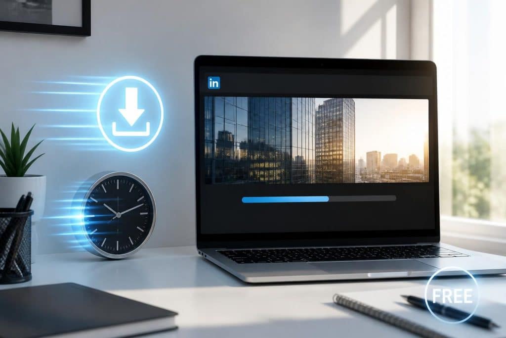 téléchargez facilement vos vidéos linkedin avec notre outil en ligne rapide et gratuit, sans installation ni inscription.