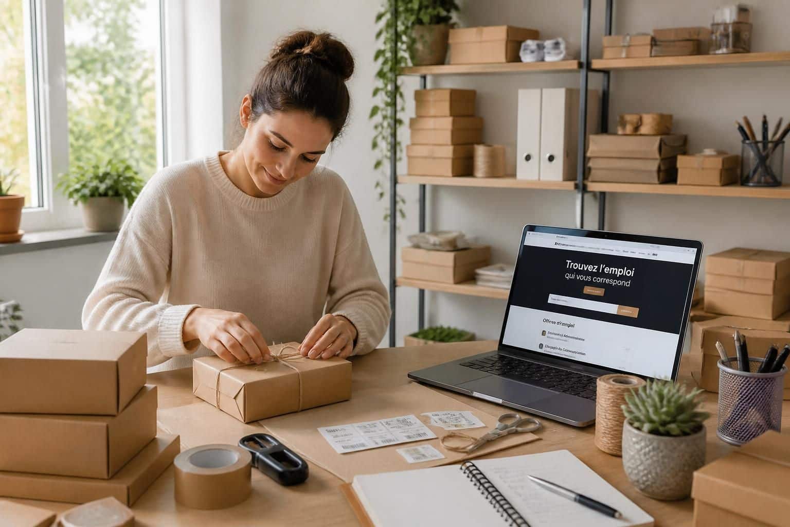 découvrez des offres fiables pour travailler à domicile dans l'emballage et bénéficiez de conseils pratiques pour réussir et optimiser votre activité.